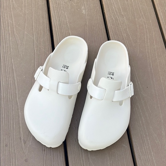 Birkenstock Boston EVA in Eggshell - Picture 1 of 5